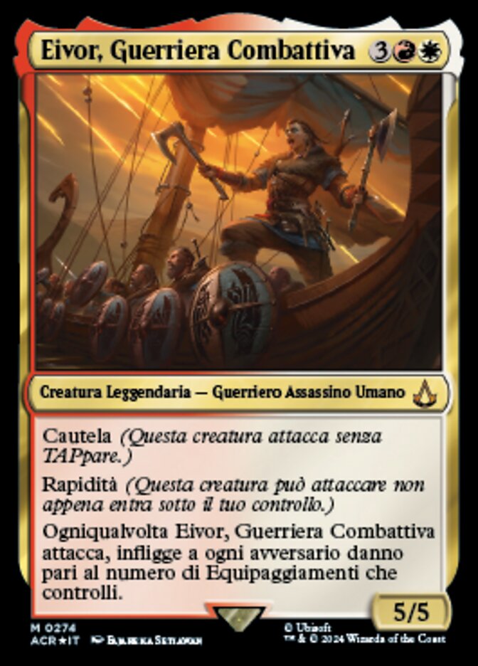 Eivor, Guerriera Combattiva