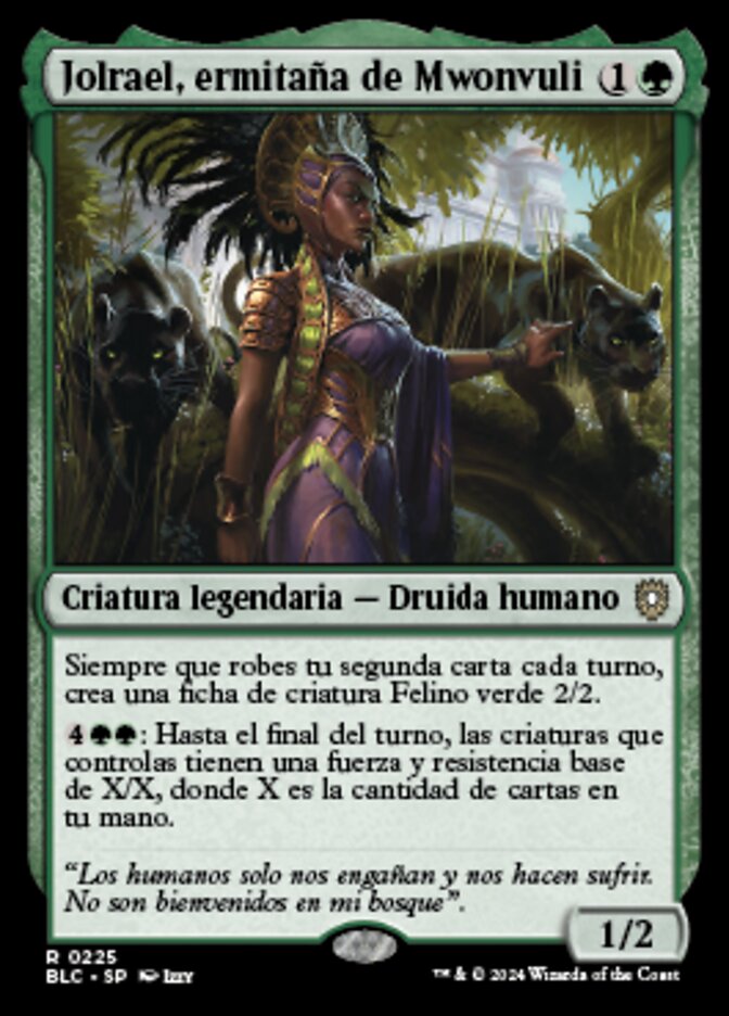 Jolrael, Mwonvuli Recluse (Bloomburrow Commander #225)