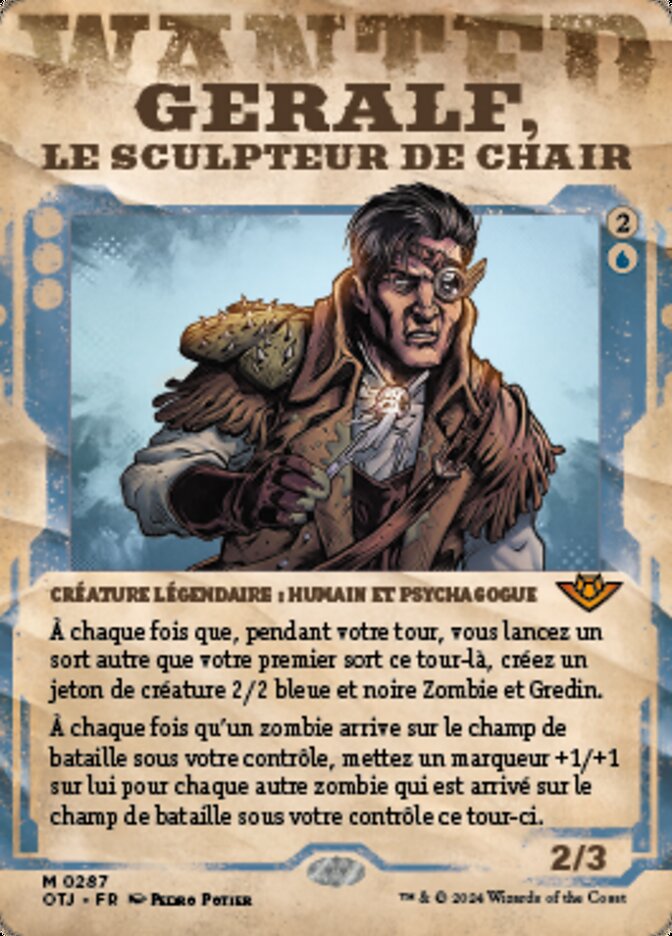 Geralf, le sculpteur de chair