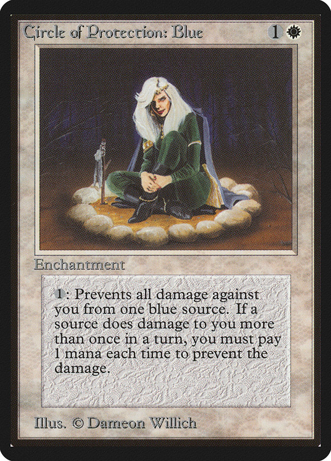 Circle of Protection: Blue (Limited Edition Beta #11)