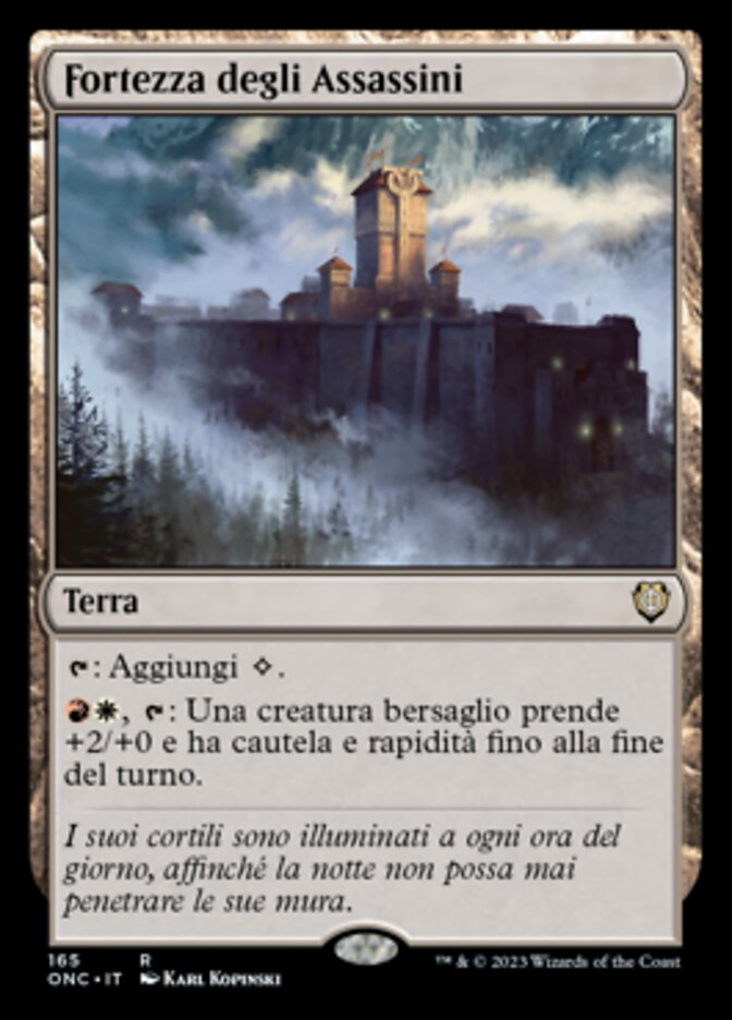 Slayers' Stronghold (Phyrexia: All Will Be One Commander #165)