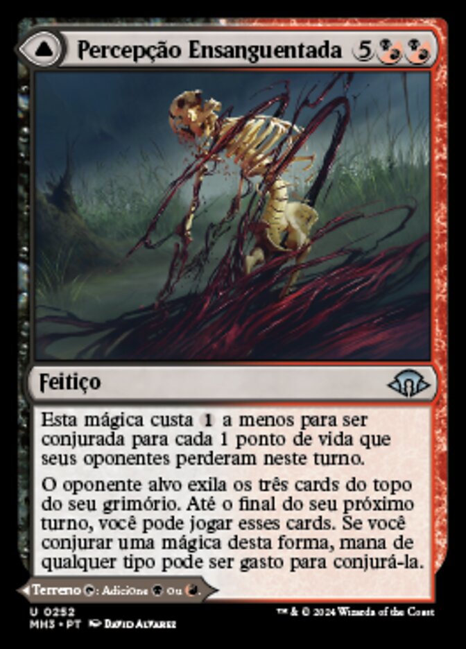 Bloodsoaked Insight // Sanguine Morass (Modern Horizons 3 #252)