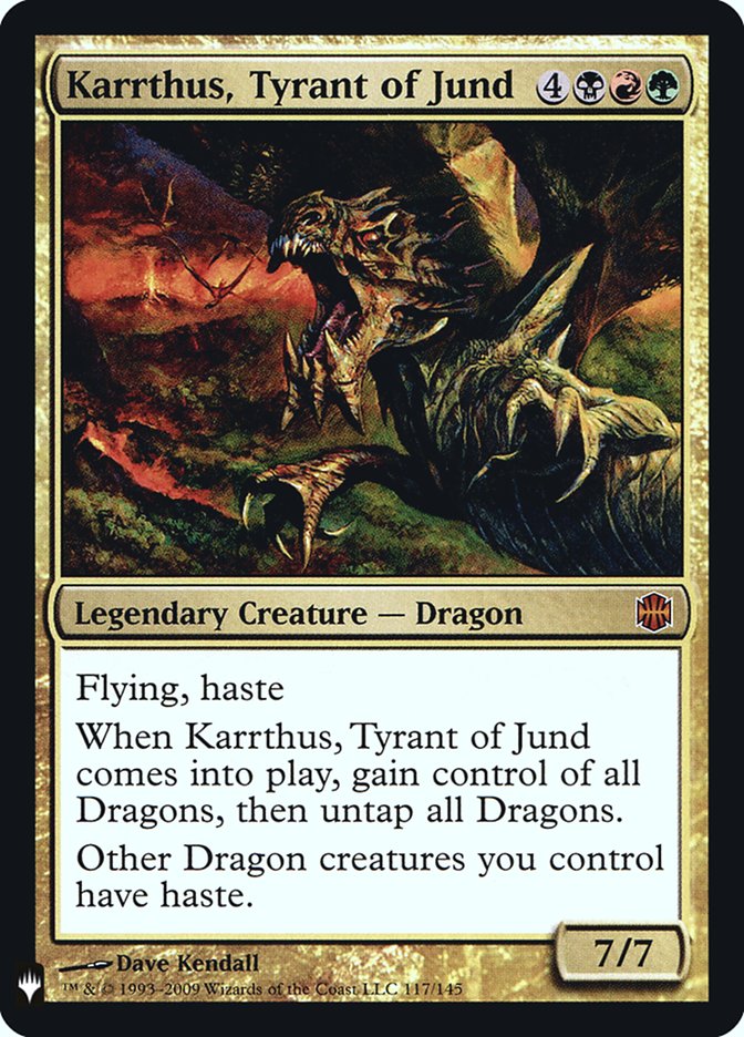 Karrthus, Tyrant of Jund (The List #ARB-117)