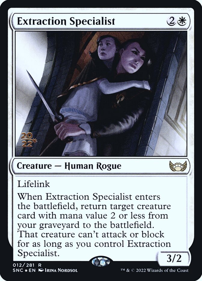 Extraction Specialist (Streets of New Capenna Promos #12s)