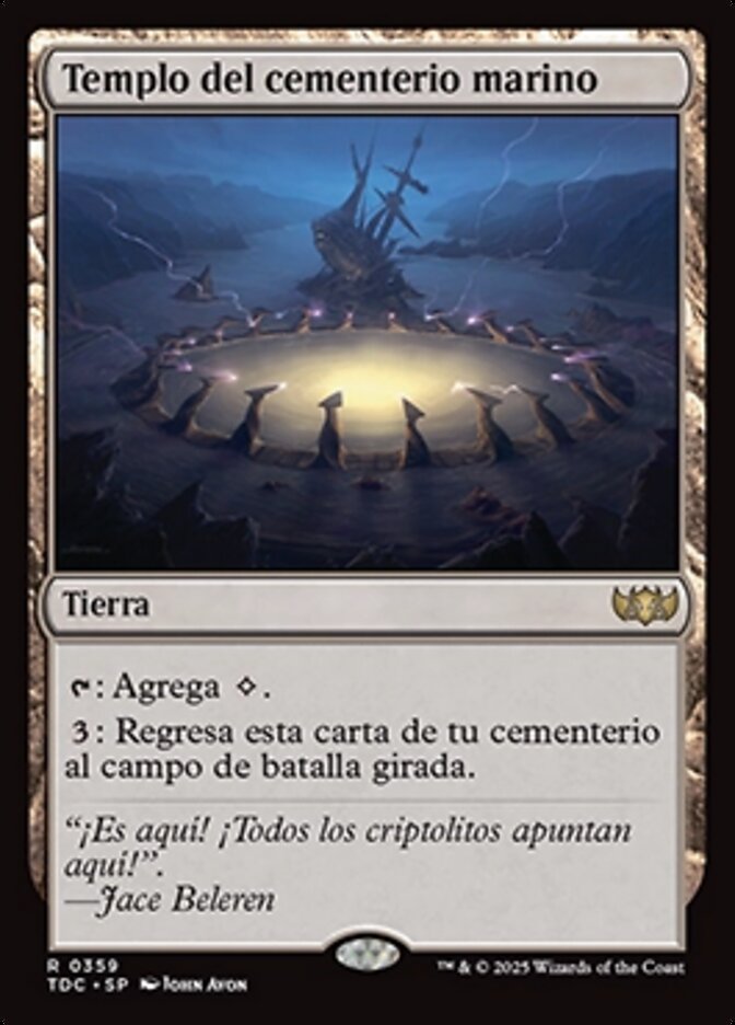 Templo del cementerio marino