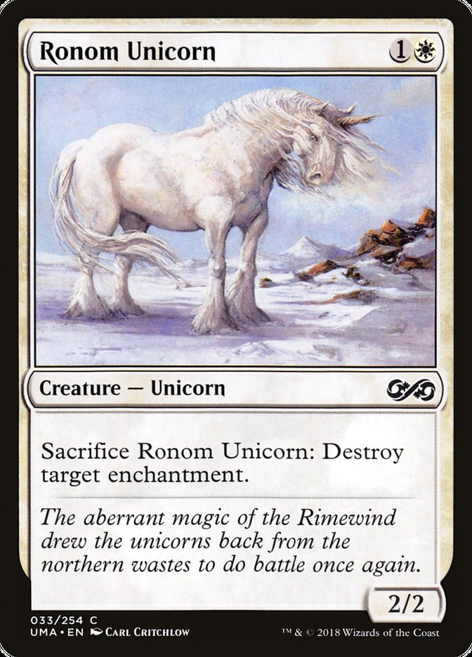 Ronom Unicorn (Ultimate Masters #33)