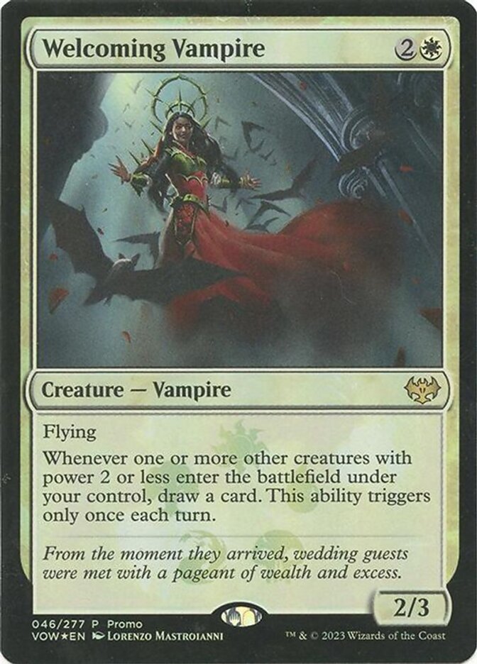 Welcoming Vampire (Resale Promos #46)