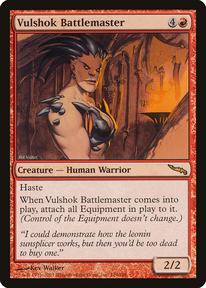 Vulshok Battlemaster - Mirrodin - Magic: The Gathering