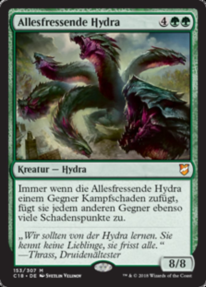 Hydra Omnivore (Commander 2018 #153)