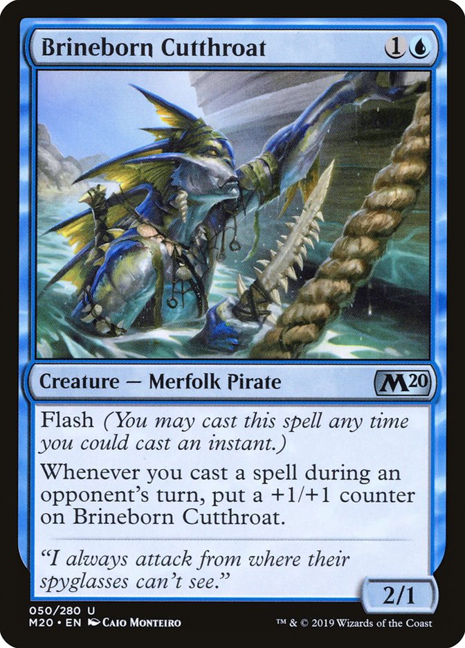 Brineborn Cutthroat (Core Set 2020 #50)