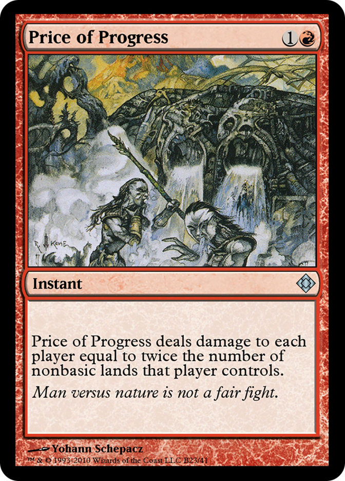 Price of Progress (Magic Online Theme Decks #B23)