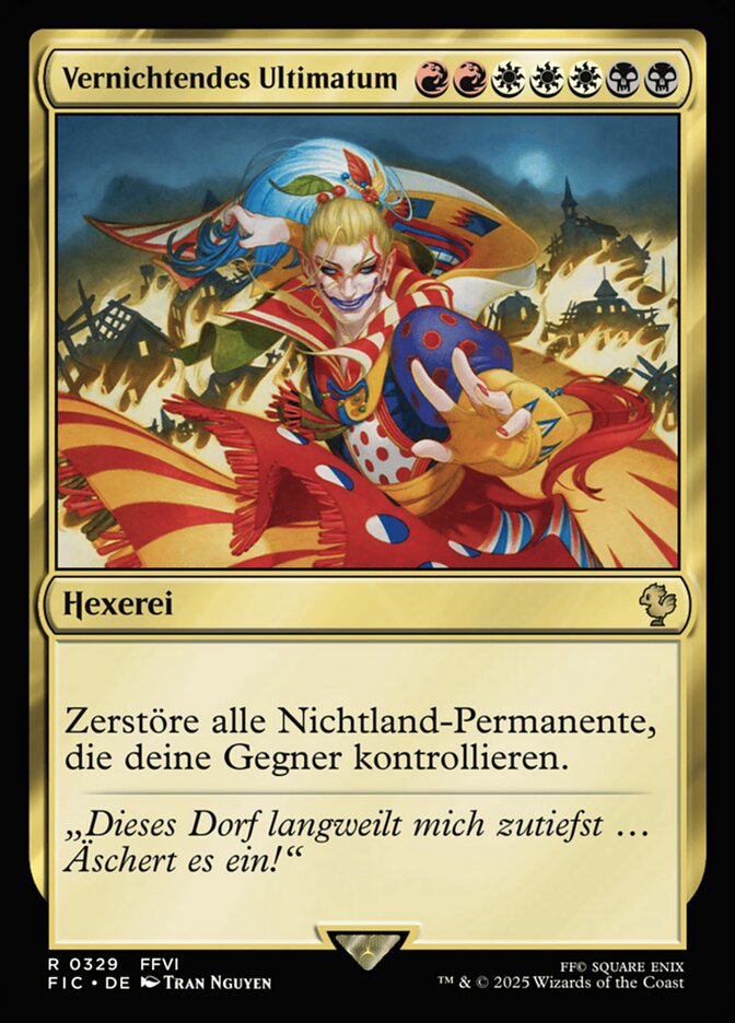 Vernichtendes Ultimatum