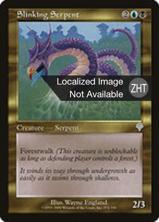 Slinking Serpent (Invasion #274)
