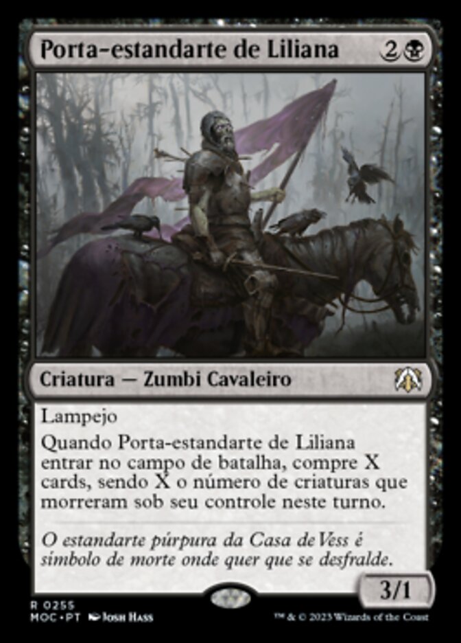 Liliana's Standard Bearer (March of the Machine Commander #255)