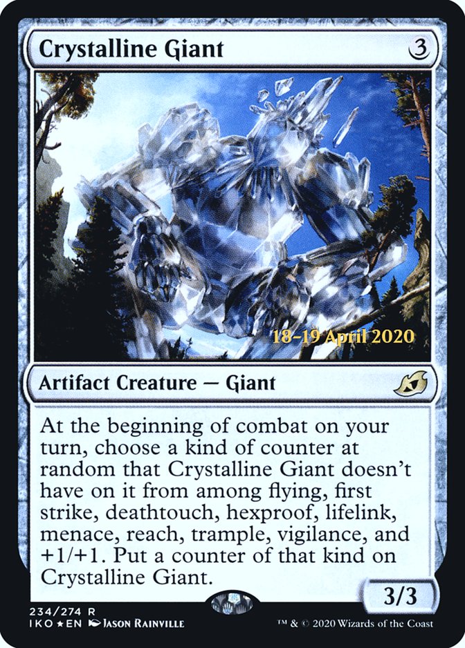 Crystalline Giant (Ikoria: Lair of Behemoths Promos #234s)