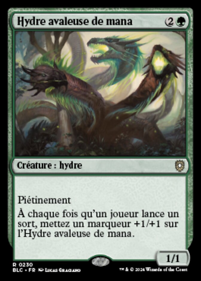 Managorger Hydra (Bloomburrow Commander #230)