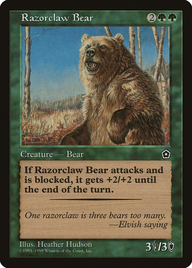 Razorclaw Bear (Portal Second Age #142)