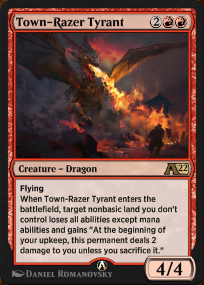 Town-Razer Tyrant (Alchemy: Innistrad #45)