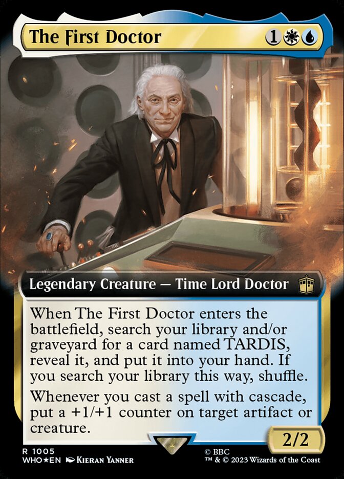 The First Doctor · Doctor Who (WHO) #733 · Scryfall Magic The Gathering ...