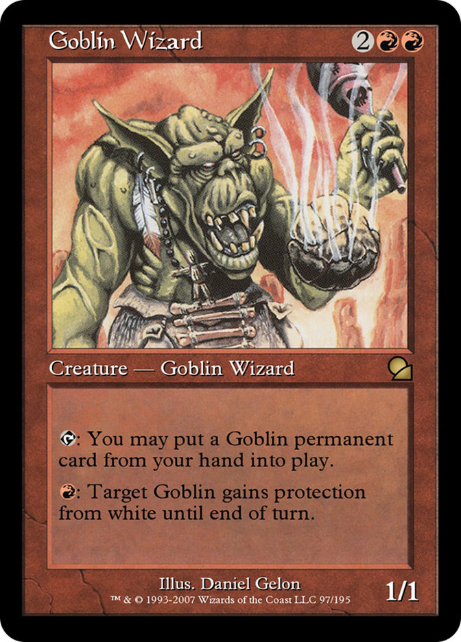 Goblin Wizard · Masters Edition (ME1) #97 · Scryfall Magic The 