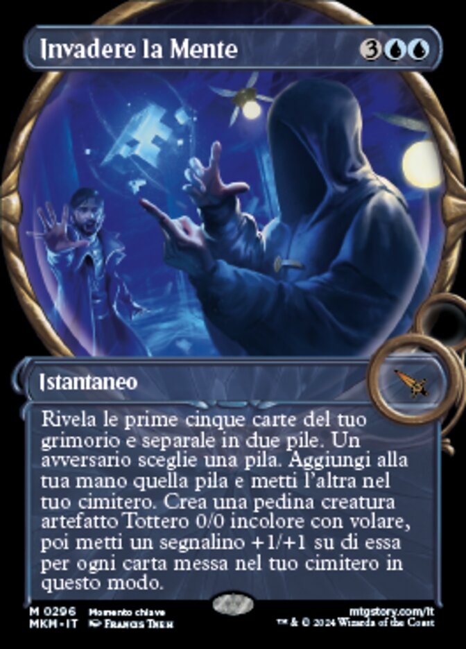 Invadere la Mente (Intrude on the Mind) · Murders at Karlov Manor (MKM)  #296 · Scryfall Magic The Gathering Search