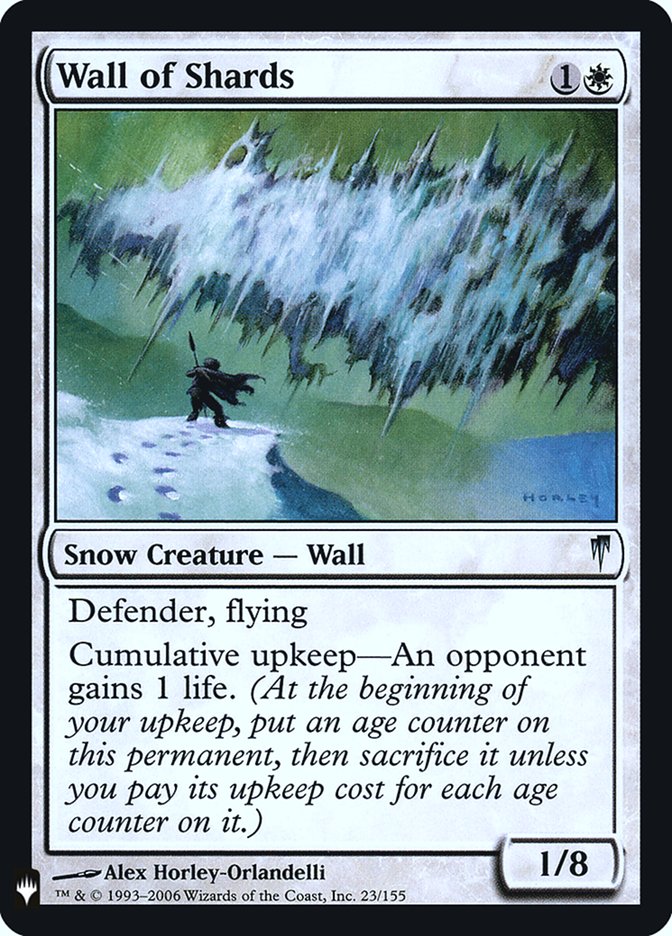 Wall of Shards (The List #CSP-23)