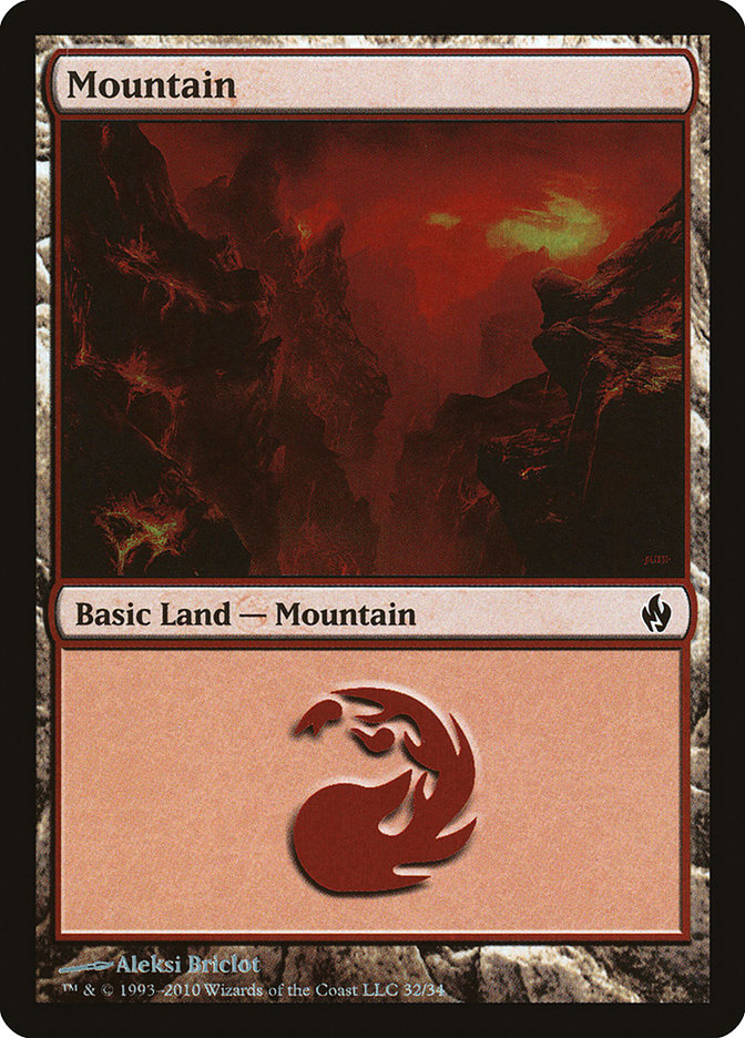 Mountain (Premium Deck Series: Fire and Lightning #32)
