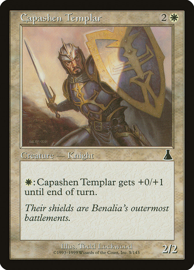 Capashen Templar (Urza's Destiny #5)