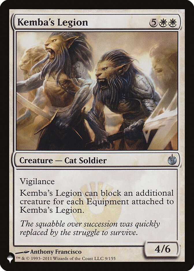 Kemba's Legion (The List #MBS-9)