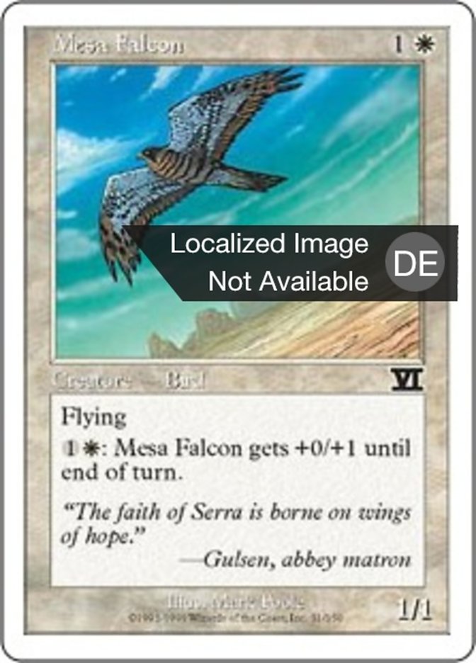 Mesa Falcon (Classic Sixth Edition #31)