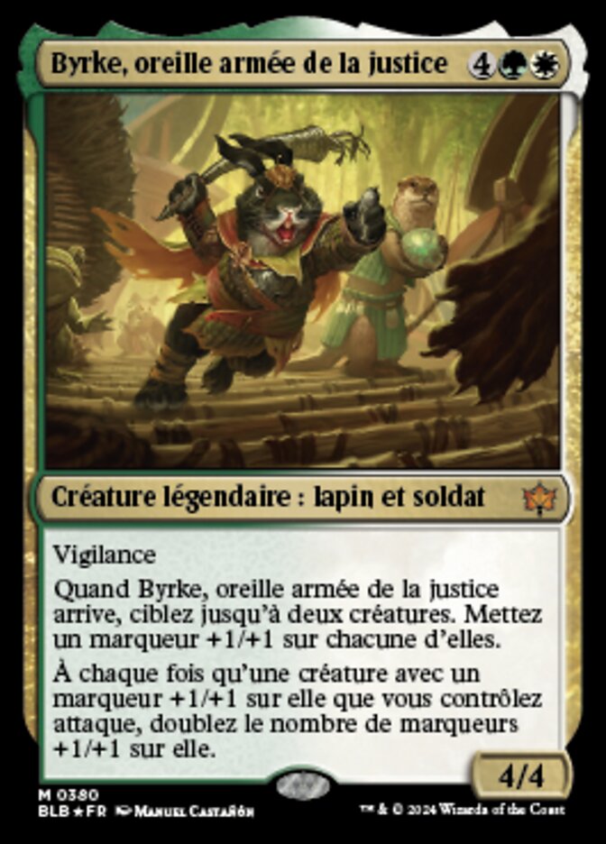 Byrke, oreille armée de la justice