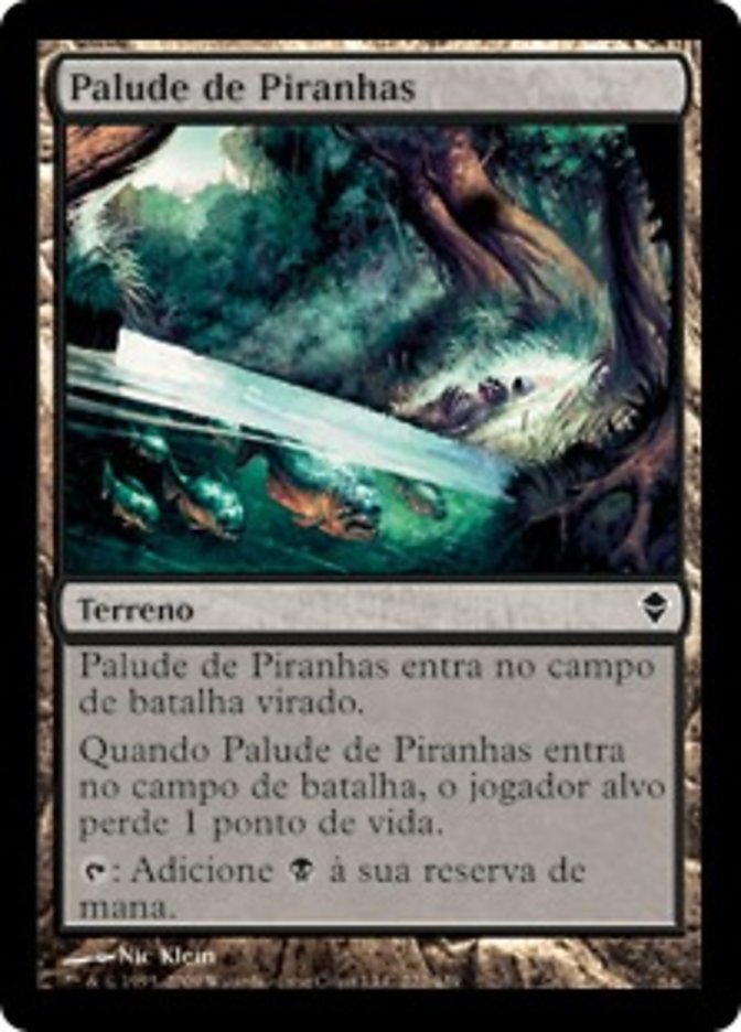 Piranha Marsh (Zendikar #222)