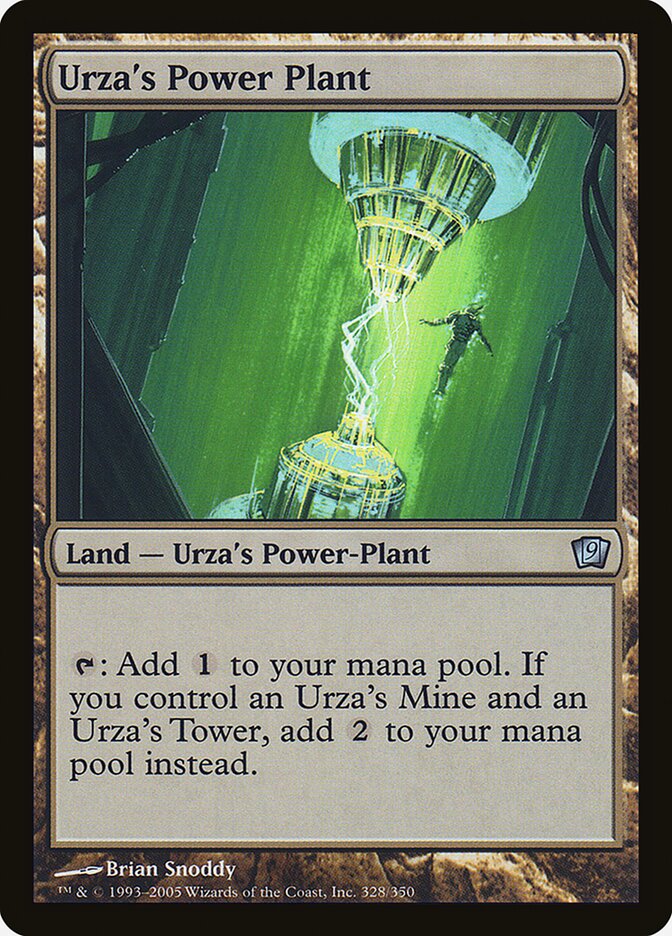 Urza's Power Plant (Ninth Edition #328★)