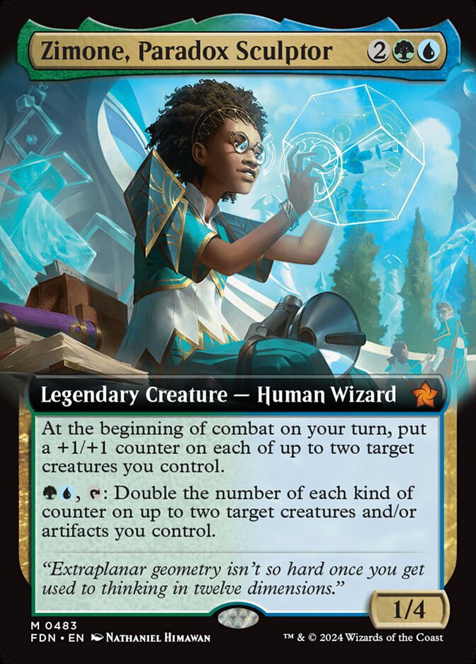 Zimone, Paradox Sculptor (Foundations #483)