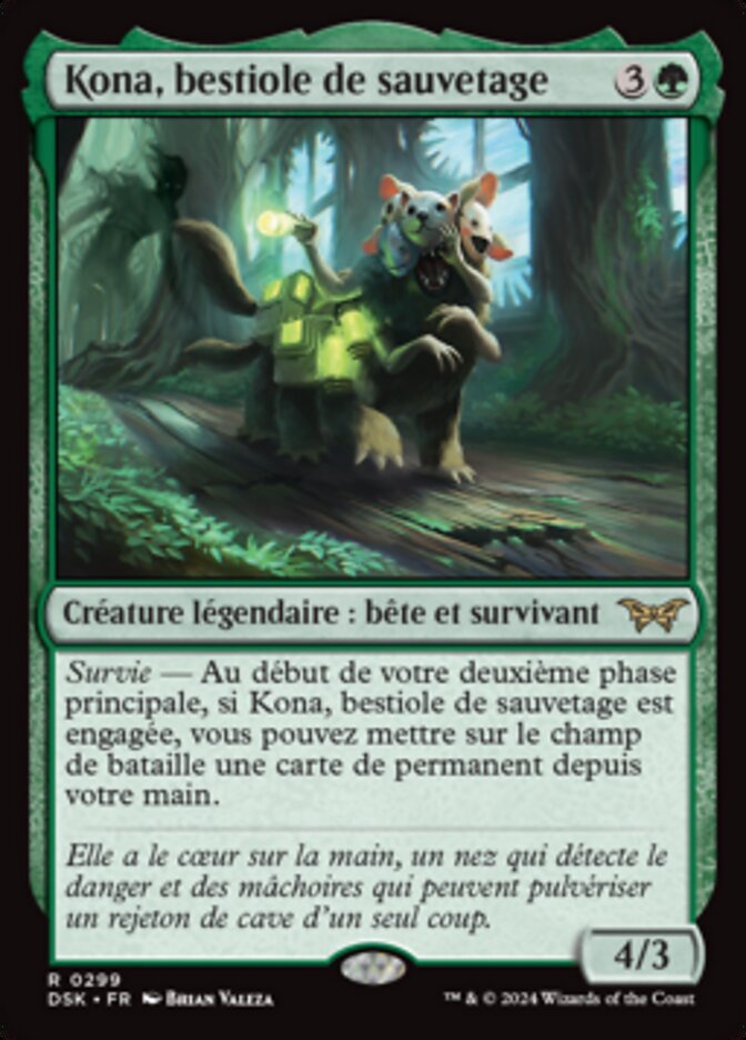 Kona, bestiole de sauvetage