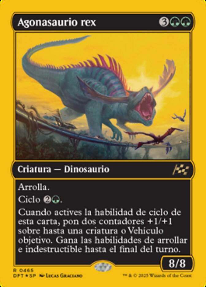 Agonasaurio rex