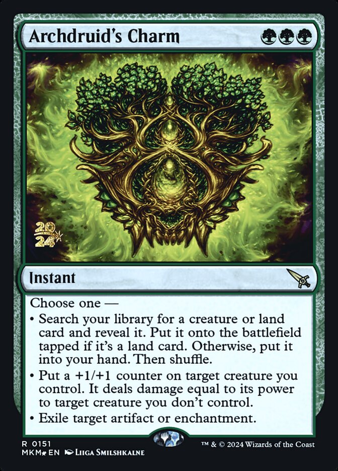 Archdruid's Charm (Murders at Karlov Manor Promos #151s)