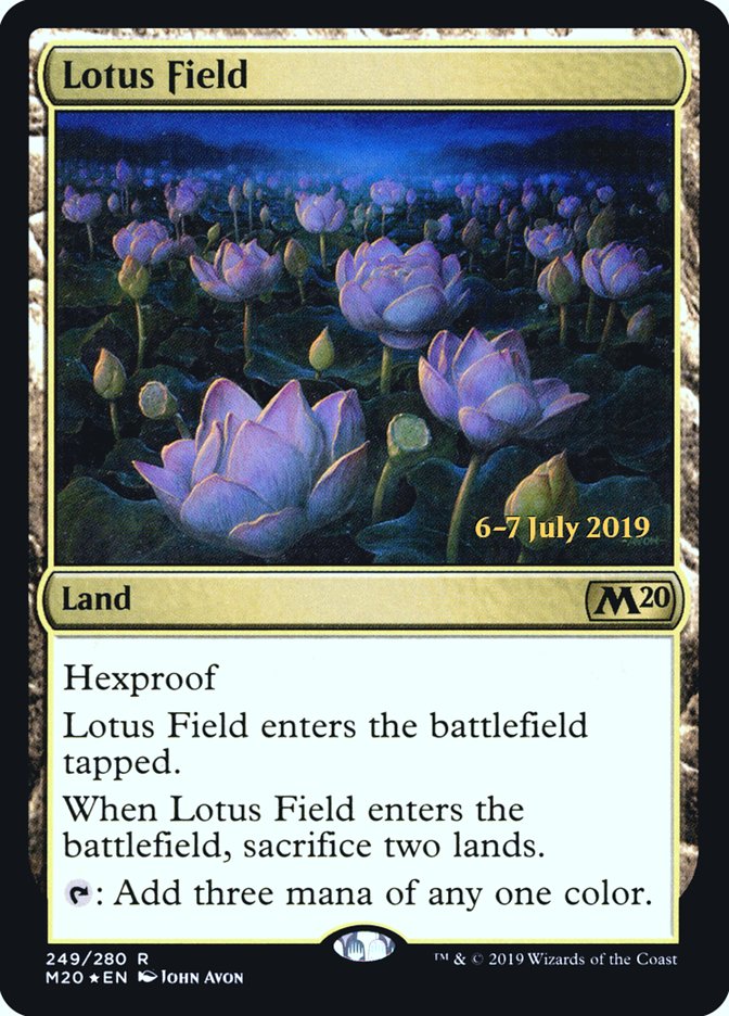 Lotus Field (Core Set 2020 Promos #249s)