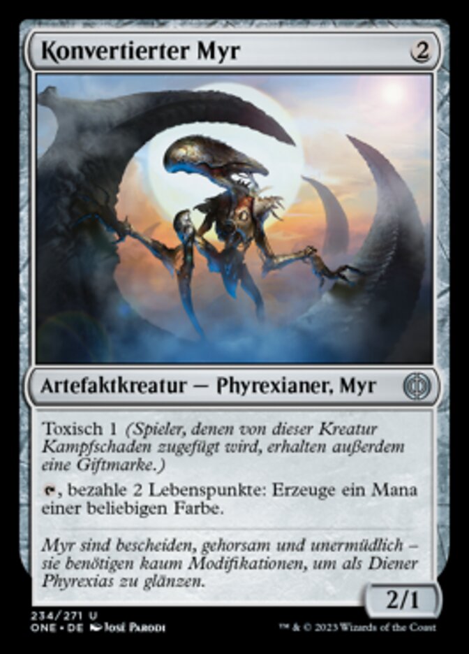 Myr Convert (Phyrexia: All Will Be One #234)