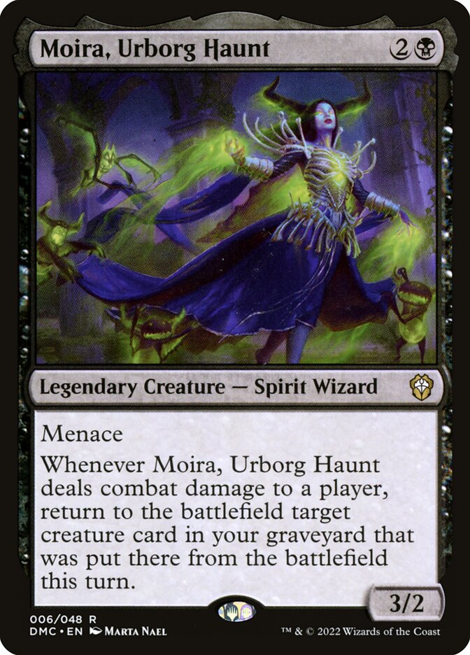 Moira, Urborg Haunt (Dominaria United Commander #6)