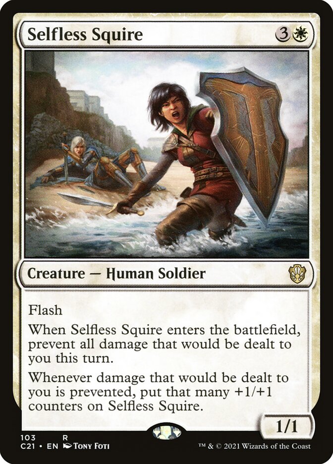 Selfless Squire (Commander 2021 #103)