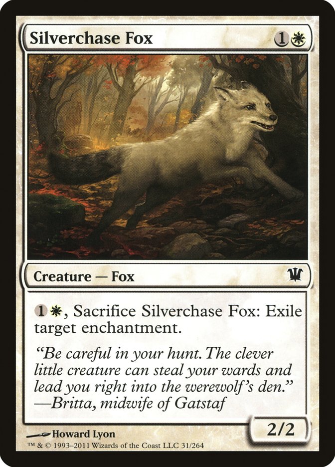 Silverchase Fox (Innistrad #31)