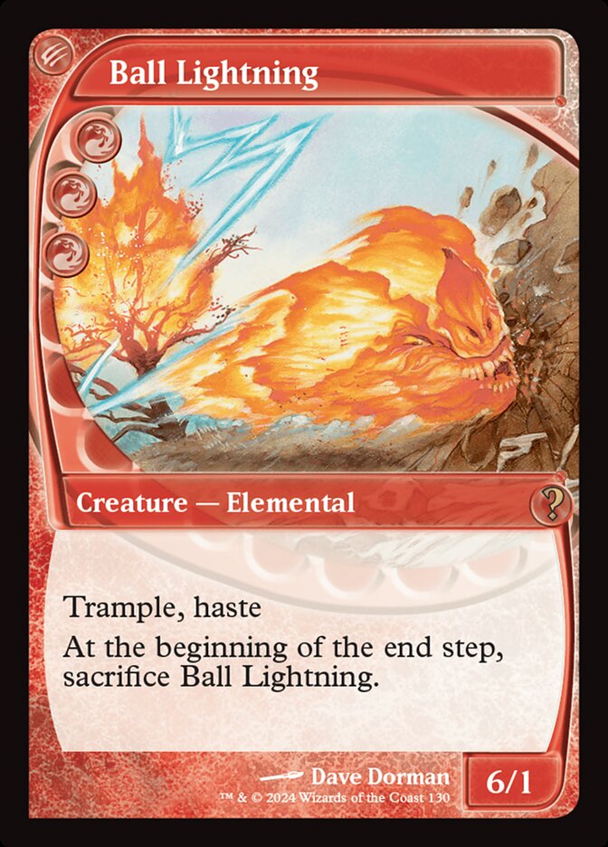 Ball Lightning (Mystery Booster 2 #130)