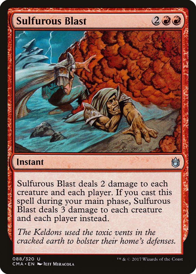 Sulfurous Blast (Commander Anthology #88)