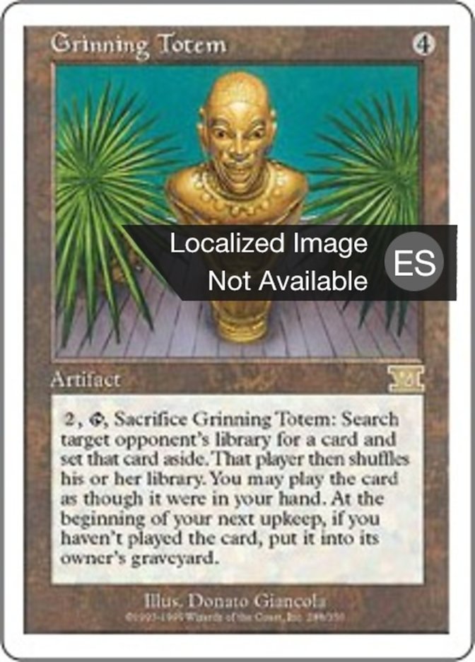 Grinning Totem (Classic Sixth Edition #288)