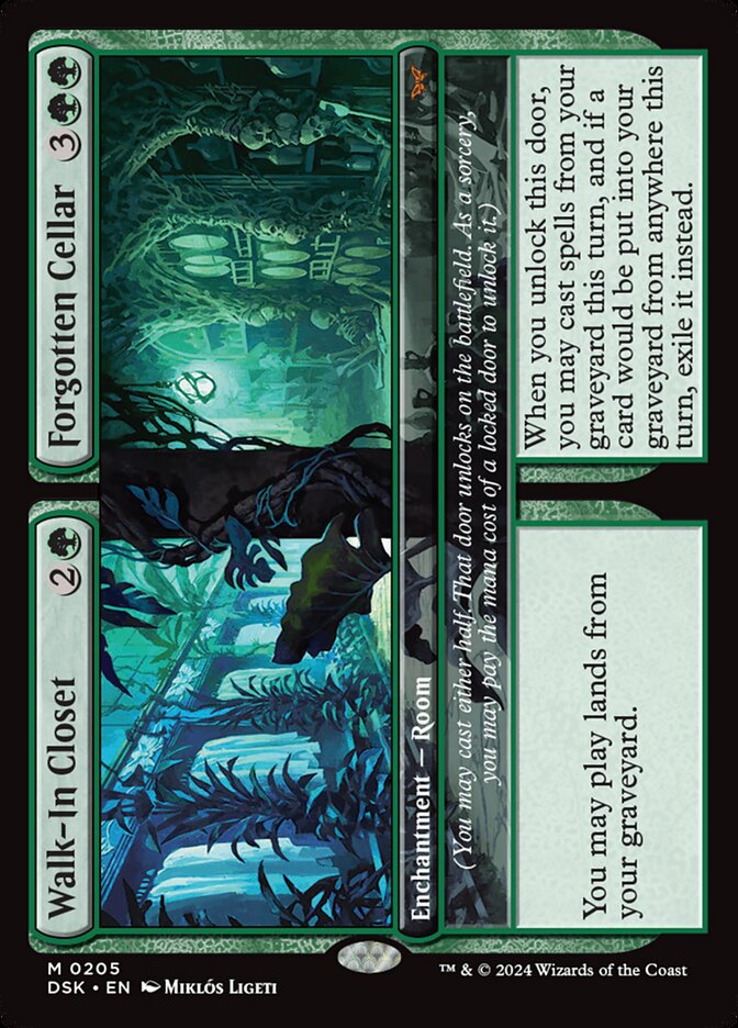 MTG Duskmourn – All Monogreen Cards Revealed