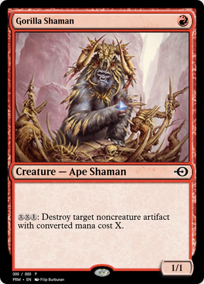 Gorilla Shaman (Magic Online Promos #61060)