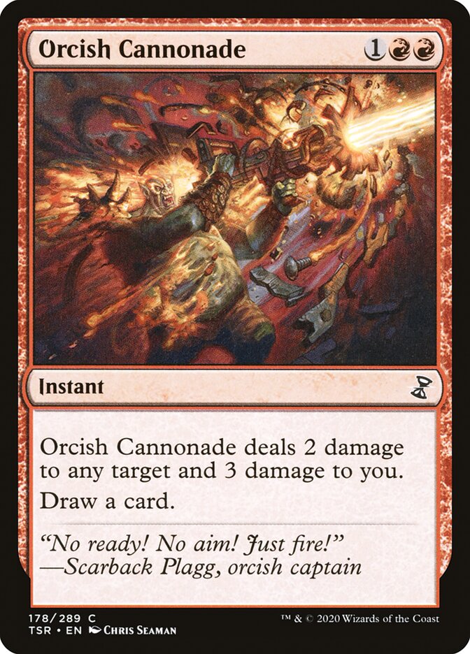 Orcish Cannonade (Time Spiral Remastered #178)