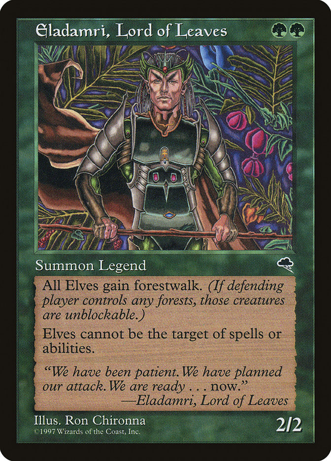 Eladamri, Lord of Leaves · Tempest (TMP) #224 · Scryfall Magic The