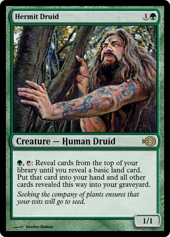 Hermit Druid (Magic Online Promos #36080)